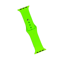 Ремешок Apple Watch silicone 38/40/41 mm зеленый (Neon green)