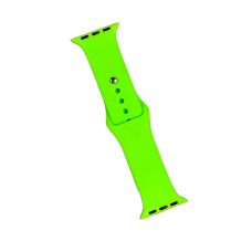 Ремешок Apple Watch silicone 38/40/41 mm зеленый (Neon green)