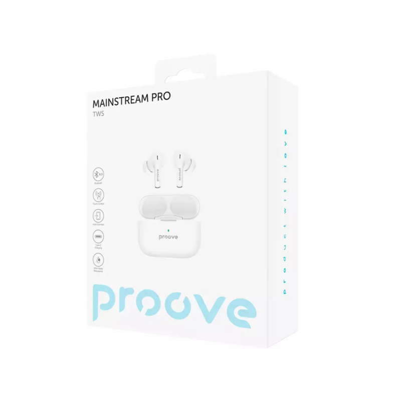 Бездротові навушники Proove Mainstream Pro TWS White