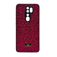 Чохол  накладка Diamond Xiaomi Redmi Note 8 Pro Bordo