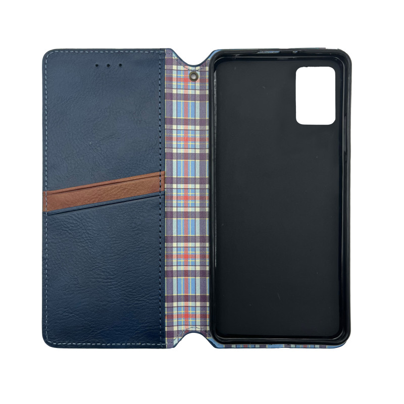Чохол книжка шкіряний Cubic Xiaomi Redmi 9T / Poco M3 Синій