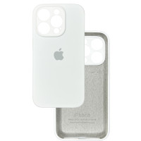 Чохол Silicone Case Camera Protective iPhone 14 Pro Білий (White)