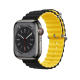 Ремінець Apple Watch Ocean band 2 Colors silicone 42/44/45/49 mm Black and Yellow