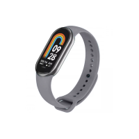 Ремінець Mi Smart band 8/9 силікон сірий