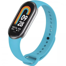 Ремінець Mi Smart band 8/9 силікон блакитний