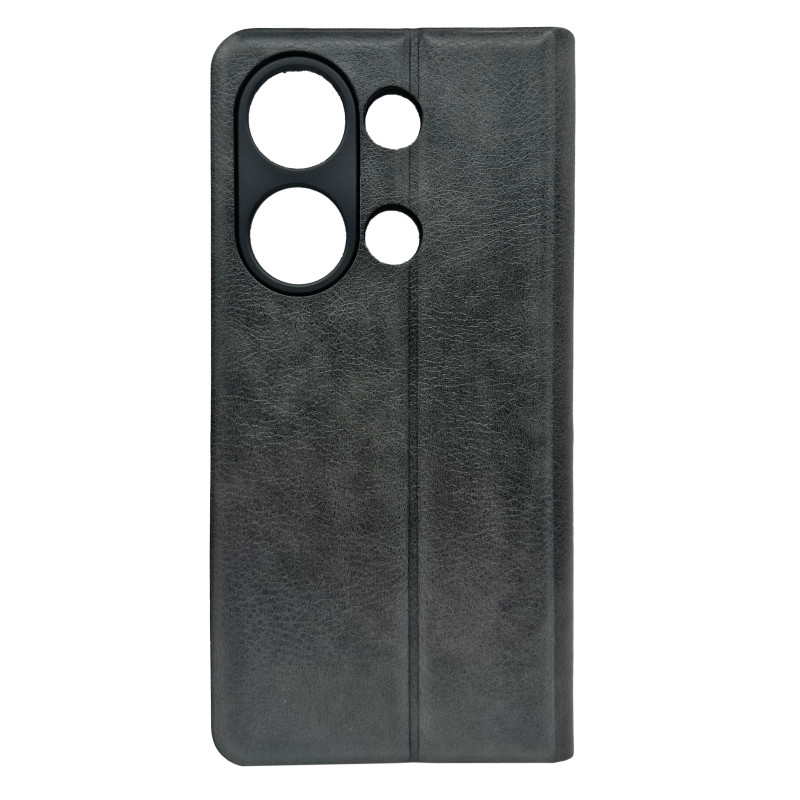 Чохол книжка Mustang Xiaomi Redmi Note 13 Pro 4G / Note 14S Grey
