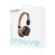 Наушники Bluetooth Proove 70's Classic II Brown