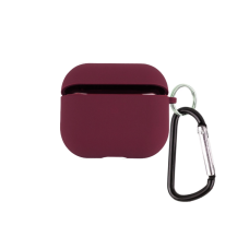 Чехол Silicone TPU AirPods 4 Bordo