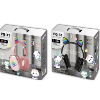 Навушники Bluetooth PG-31 Wireless Black
