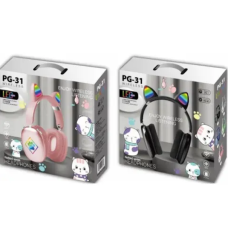 Навушники Bluetooth PG-31 Wireless Black