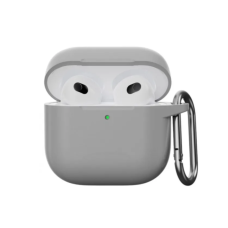 Чехол Silicone TPU AirPods 4 Grey
