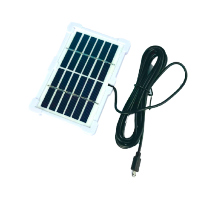 Светодиодная лампа HT-819A 30W 800mAh 17cm + солнечная батарея