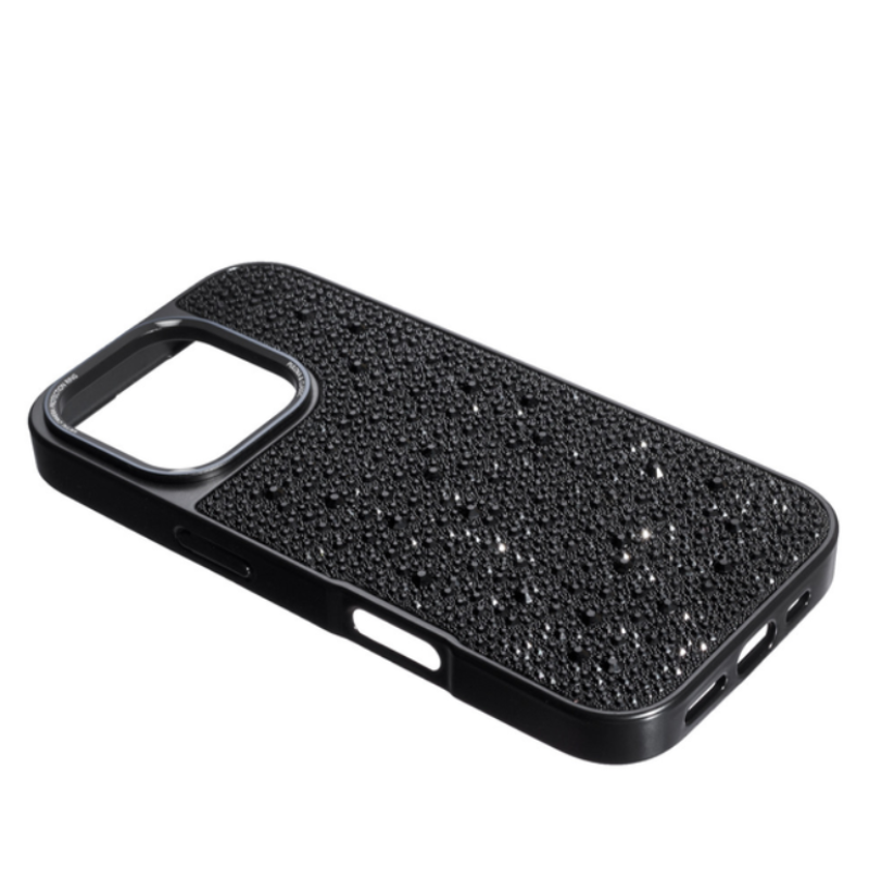 Чехол накладка Puloka Diamonds iPhone 16 Pro Max Black