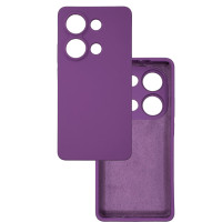 Чохол накладка Silicone Cover Soft Touch ЗК Xiaomi Redmi Note 13 Pro 4G / Note 14S Фіолетовий