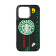 Чохол накладка CaseTify Brand iPhone 14 Pro Starbucks