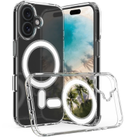 Чехол накладка Crystal Clear Protective Case MagSafe iPhone 16 Plus