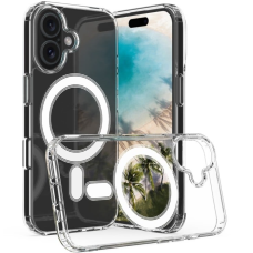 Чохол накладка Crystal Clear Protective Case MagSafe iPhone 16 Plus