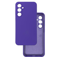 Чехол накладка Silicone Cover Soft Touch ЗК Samsung S23FE Ультрафиолет