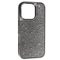 Чохол накладка Puloka Diamonds iPhone 16 Pro Silver
