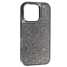 Чехол накладка Puloka Diamonds iPhone 16 Pro Silver