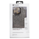 Чехол накладка Puloka Diamonds iPhone 16 Pro Silver