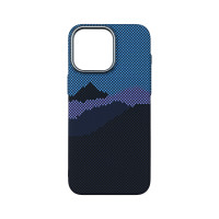 Чехол накладка WAVE Gleam Case with Magnetic Ring iPhone 15 Pro Max Blue mountain
