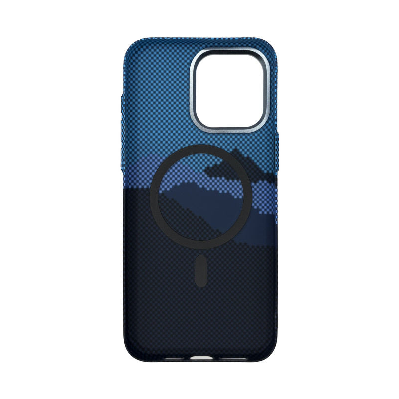 Чохол накладка WAVE Gleam Case with Magnetic Ring iPhone 15 Pro Max Blue mountain