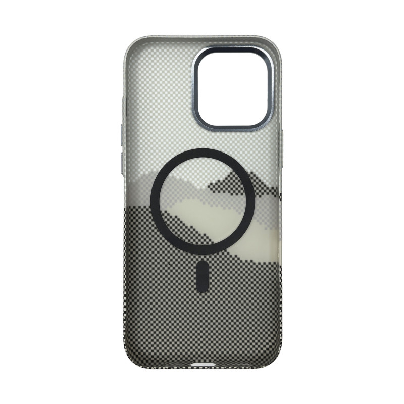 Чохол накладка WAVE Gleam Case with Magnetic Ring iPhone 14 Pro Max White mountain