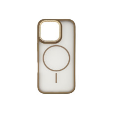 Чехол накладка Matte Corrugated Magnetic iPhone 16 Pro Max Gold