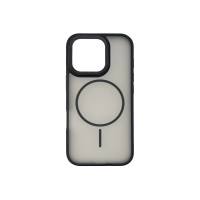 Чохол накладка Matte Corrugated Magnetic iPhone 16 Pro Black