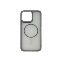 Чохол накладка Matte Corrugated Magnetic iPhone 15 Pro Max Grey