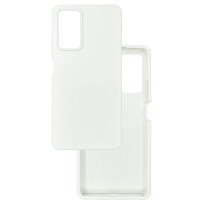 Чехол накладка Silicone Cover Soft Touch ОК Xiaomi Redmi Note 11 Pro / Note 12 Pro 4G / Poco X4 NFC белый