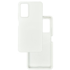 Чехол накладка Silicone Cover Soft Touch ОК Xiaomi Redmi Note 11 Pro / Note 12 Pro 4G / Poco X4 NFC белый