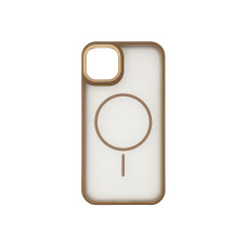 Чехол накладка Matte Corrugated Magnetic iPhone 12 / 12 Pro Gold