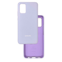 Чехол накладка Silicone Case Samsung A02s / M02s Лаванда