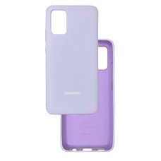 Чехол накладка Silicone Case Samsung A02s / M02s Лаванда