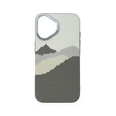 Чехол накладка WAVE Gleam Case with Magnetic Ring iPhone 16 White mountain