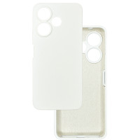Чохол накладка Silicone Cover Soft Touch ЗК Xiaomi Redmi 13 / Poco M6 4G Білий