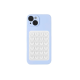 Тримач-присоска для мобільного телефону Sticker Side Silicone White