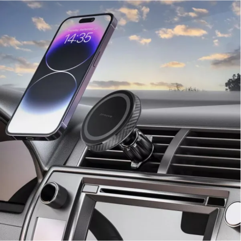 Автодержатель Proove Carbon Magnetic Air Outlet Car Mount Magnetic Ring