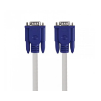 Кабель VGA (M) - VGA (M) 3m Білий