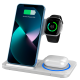 Беспроводное зарядное устройство WIWU WI-W020 Настольная зарядная станция 3 in 1