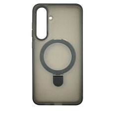 Чехол накладка Matte Guard Ring Case With MagSafe Samsung S24 Plus / S25 Plus Black