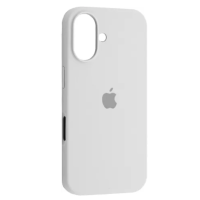 Чехол Silicone Case iPhone 16 Plus Белый (White)