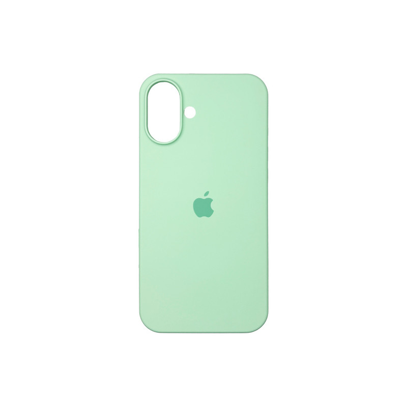 Чехол Silicone Case iPhone 16 Plus Зеленый (Phistashio)
