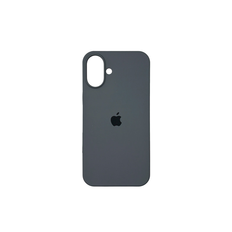 Чохол Silicone Case iPhone 16 Plus Темно-сірий (Charcoal Gray)