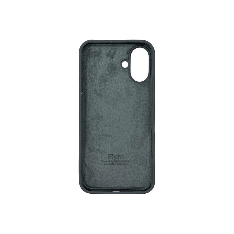 Чохол Silicone Case iPhone 16 Plus Темно-сірий (Charcoal Gray)