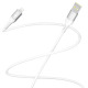Кабель USB-Lightning YOKI SOLID YK-SO15 2.4A 1.2m White