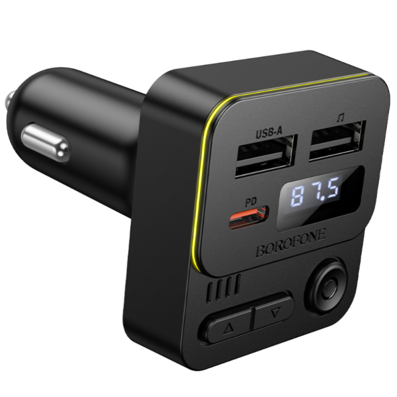 FM-модулятор Borofone BC60 Hero PD20W+15W