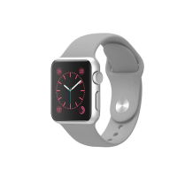 Ремінець Apple Watch silicone 42/44/45/49 mm сірий (grey)